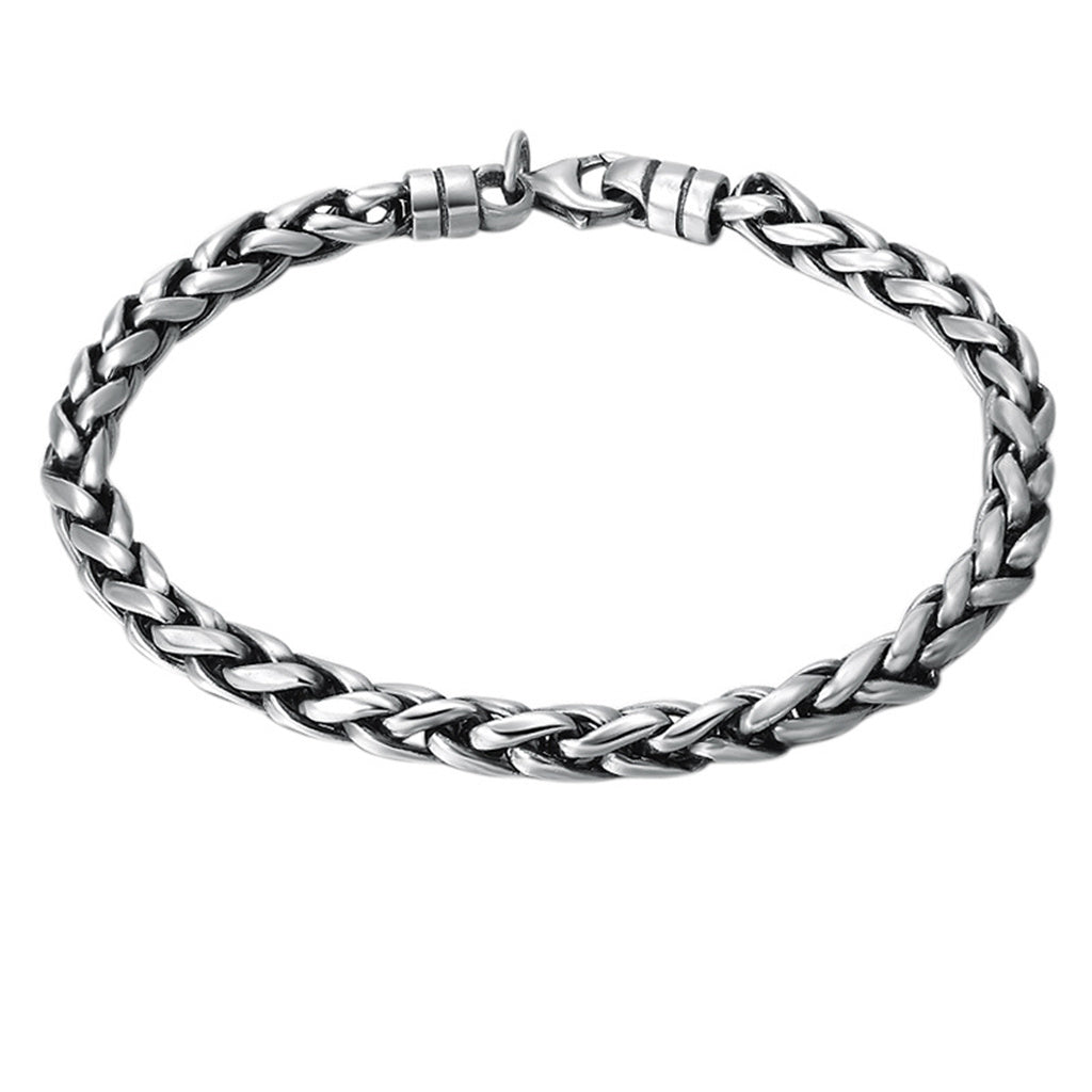 925 Sterling Silver Braided Bracelet