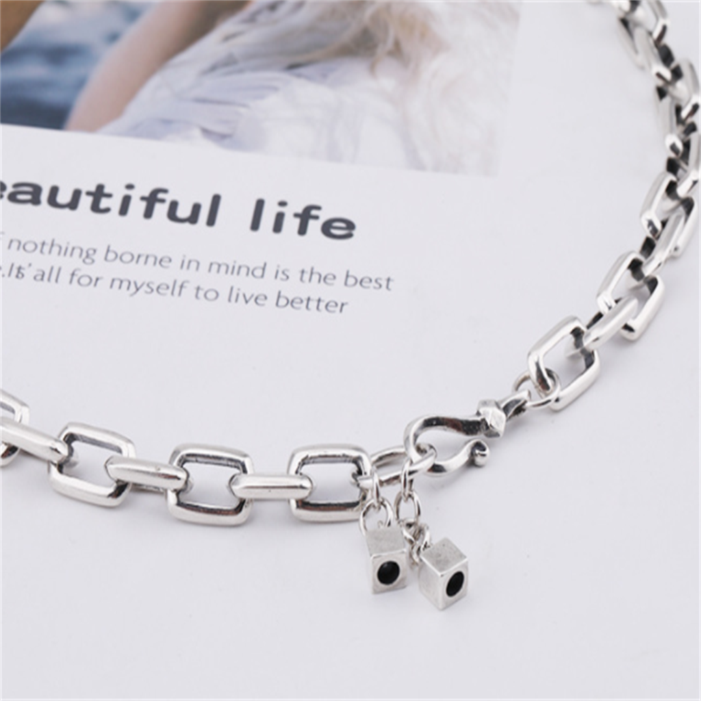 925 Sterling Silver Hip Hop Cuban Thick Chain