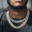 20mm Iced Out Prong Cuban Link Chain