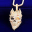 Pirate Skull Head Iced Out Pendant